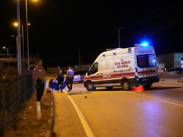 Otomobilin çarptığı yaya öldü