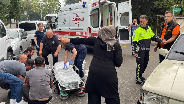 Foto - Otomobille motosiklet çarpıştı: "Bile bile vurdun"