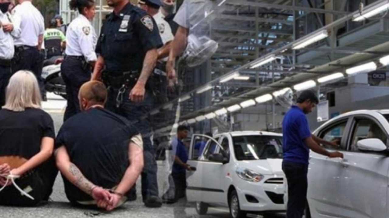 Foto - Otomotiv devi Hyundai’nin fabrikasına şok baskın! Onlarca gözaltının sebebi şaşkına çevirdi