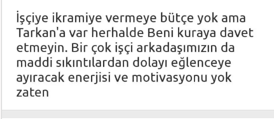 Foto - Otomotiv devinde işçiler ayaklandı: Tarkan'a konser verdireceğinize maaşımıza zam yapın