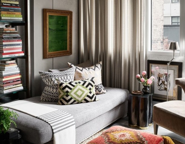 Foto - Oturma odası dekorasyonu örnekleri 