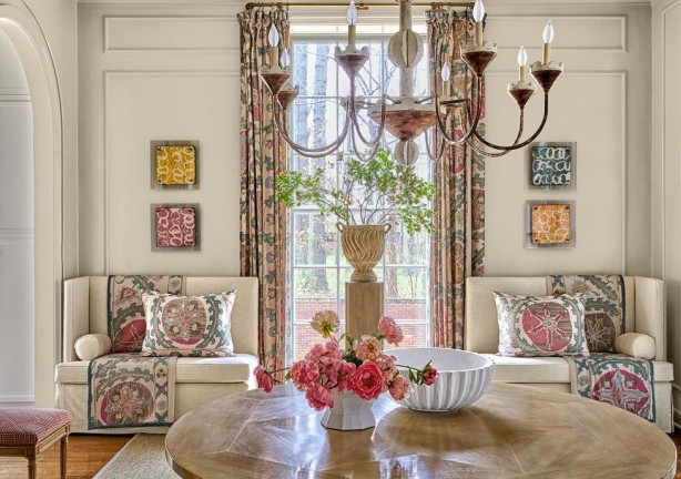 Foto - Oturma odası dekorasyonu örnekleri 