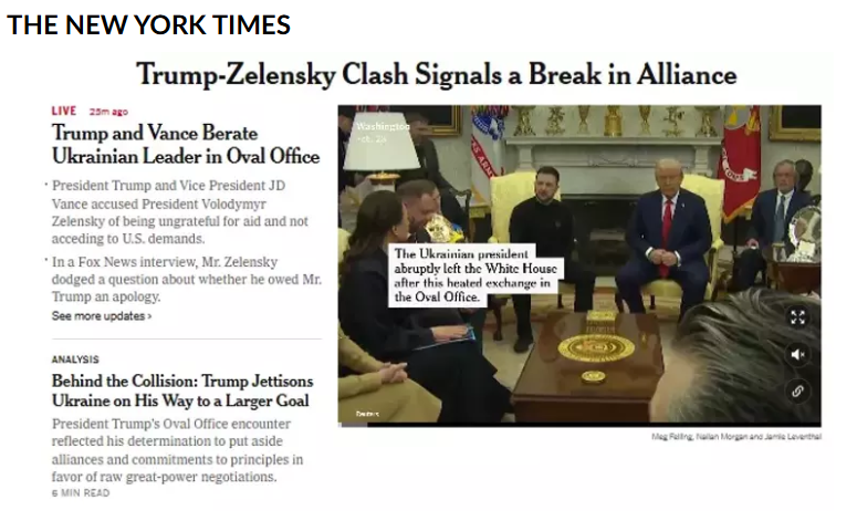 Foto - Oval ofis rezaleti dünya basınında! Rus medyası bayram etti