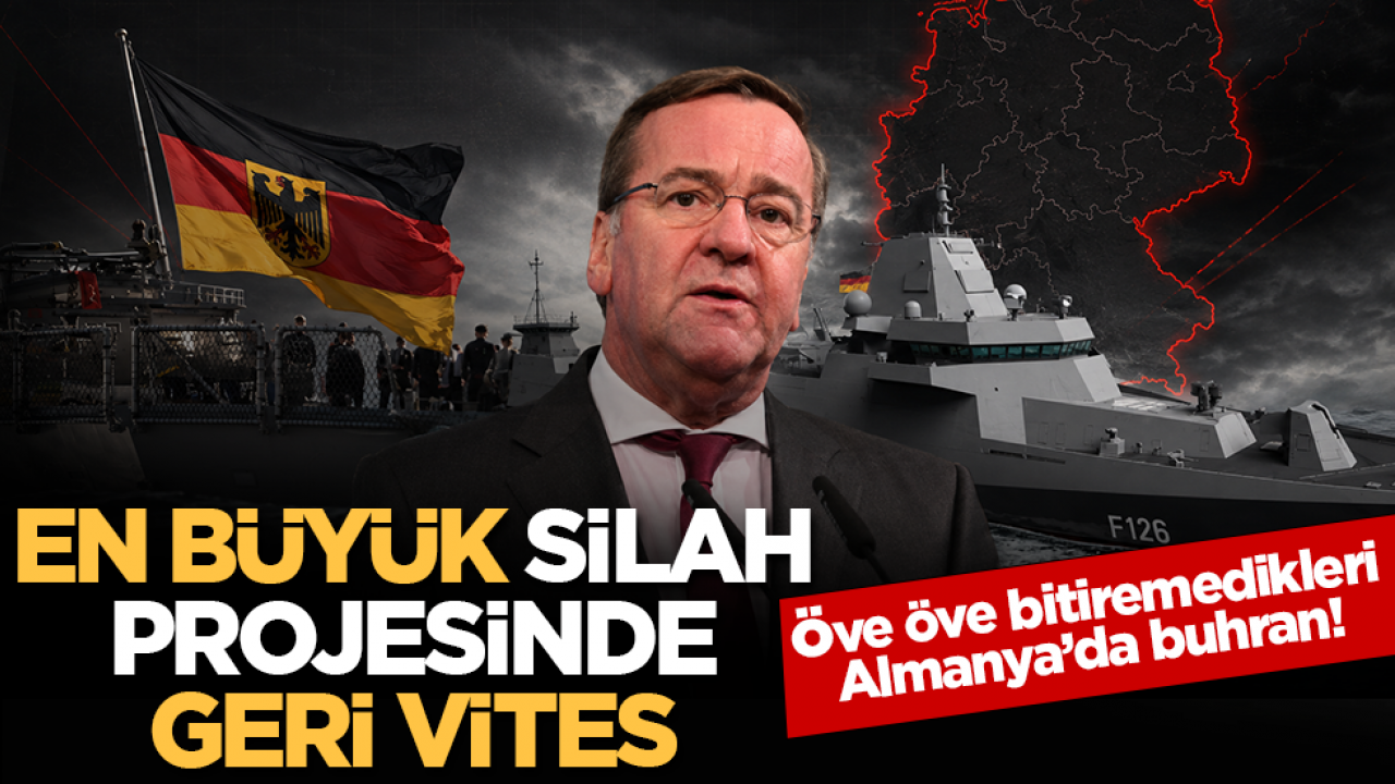 Öve öve bitiremedikleri Almanya’da buhran! En büyük silah projesinde geri vites