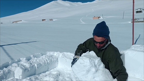 Foto - Ovit Yaylası'nda kutupları aratmayan manzara