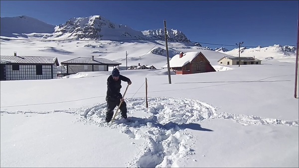 Foto - Ovit Yaylası'nda kutupları aratmayan manzara
