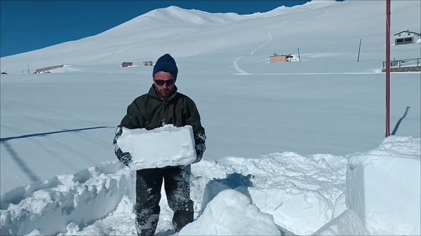 Foto - Ovit Yaylası'nda kutupları aratmayan manzara