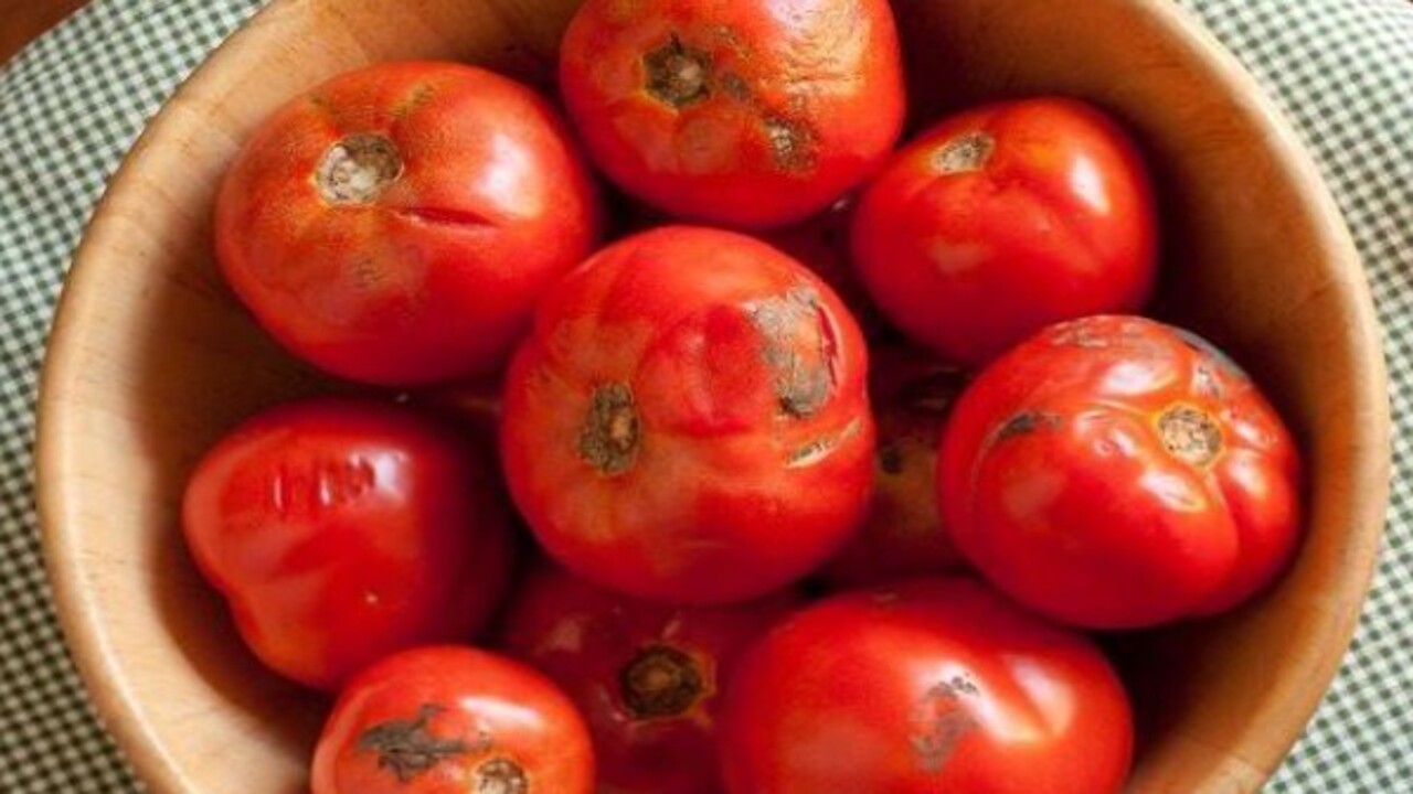 Foto - Öyle bir işe yarıyor ki..! Çürüyen domatesleri sakın çöpe atmayın