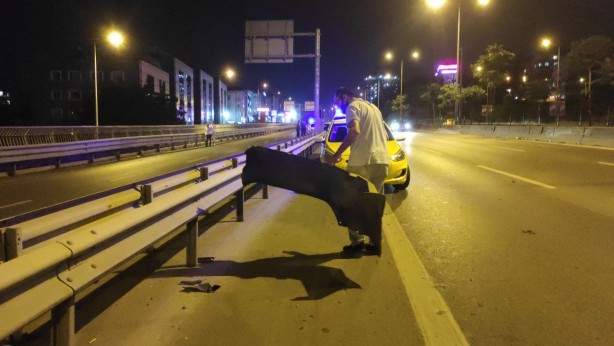 Foto - Öyle bir kaza yaptı ki! Olay yerinden anında kaçtı