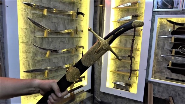 Foto - Öyle bir kılıç yaptı ki... Gören ağlıyor