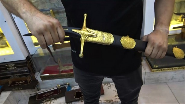 Foto - Öyle bir kılıç yaptı ki... Gören ağlıyor