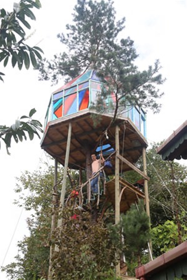 Foto - Öyle bir yere öyle bir ev yaptı ki... 