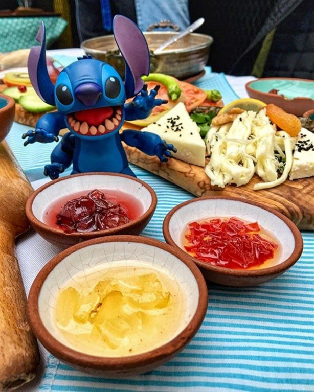 Foto - Oyuncaklarıyla dünyayı geziyor