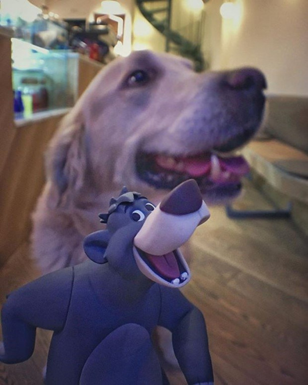 Foto - Oyuncaklarıyla dünyayı geziyor