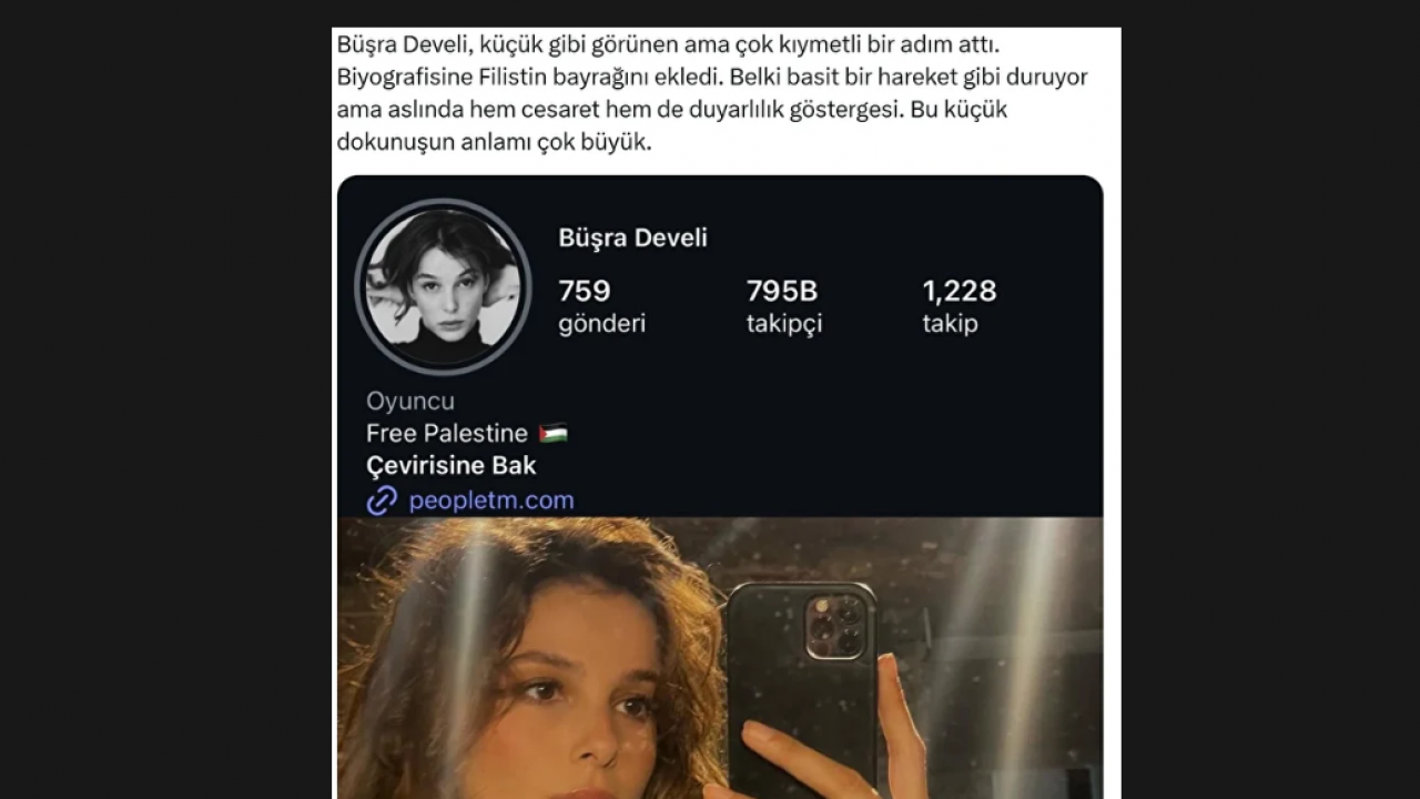 Foto - Oyuncu Büşra Develi’den büyük cesaret! Kimsenin yapamadığını yaptı… Herkes ‘Sana helal olsun’ diyor