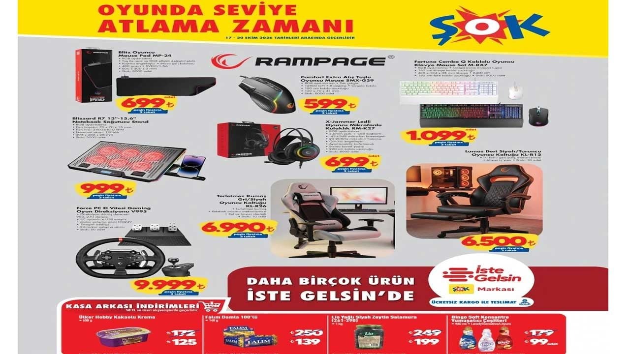 Foto - Oyunda seviye atlama zamanı! Şok edecek ürünler Şok'ta