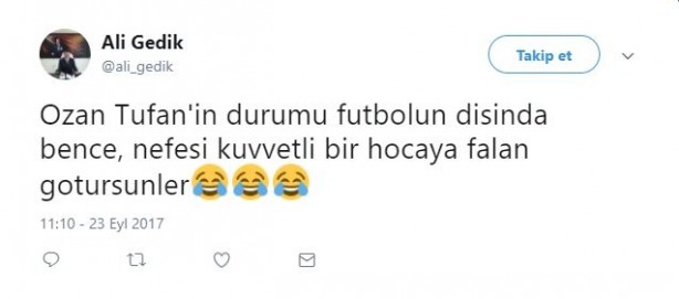 Foto - Ozan Tufan sosyal medyanın gündemindeydi!