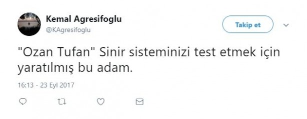 Foto - Ozan Tufan sosyal medyanın gündemindeydi!