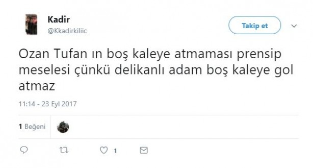 Foto - Ozan Tufan sosyal medyanın gündemindeydi!