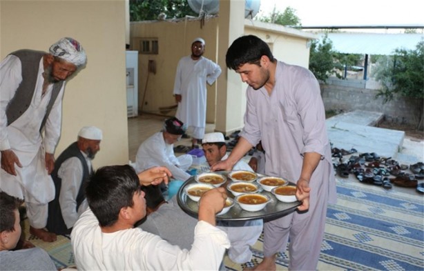 Foto - Özbek Türkleri'nin iftar geleneği
