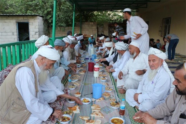 Foto - Özbek Türkleri'nin iftar geleneği