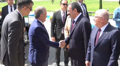 Foto - Özbekistan Cumhurbaşkanı Mirziyoyev'in Kaan şaşkınlığı!