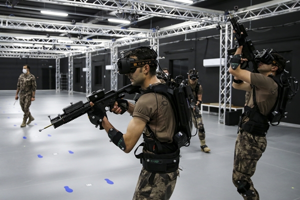 Foto - Özel harekat polisleri çatışma şartlarına sanal ortamda hazırlanıyor