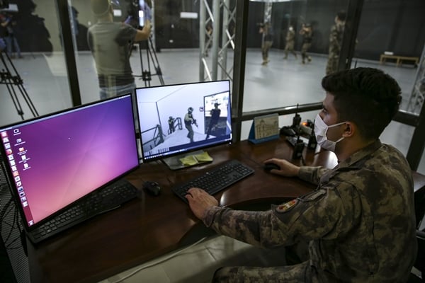 Foto - Özel harekat polisleri çatışma şartlarına sanal ortamda hazırlanıyor