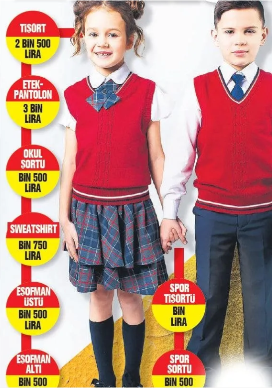 Foto - Özel okullar kıyafet sorunu! Fiyatlar ünlü modacıları solladı