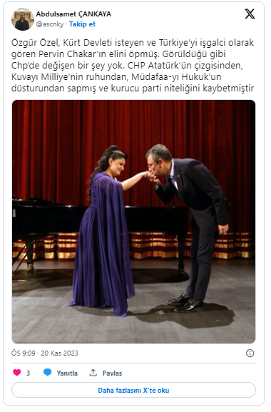 Foto - Özgür Özel bir fotoğraf paylaştı! CHP yıkıldı