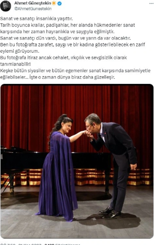 Foto - Özgür Özel bir fotoğraf paylaştı! CHP yıkıldı