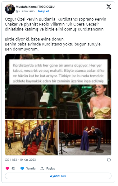 Foto - Özgür Özel bir fotoğraf paylaştı! CHP yıkıldı