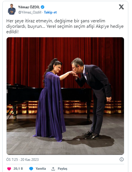 Foto - Özgür Özel bir fotoğraf paylaştı! CHP yıkıldı