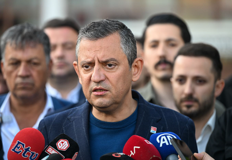 Foto - Özgür Özel Filistin’de muhatap bulamadı