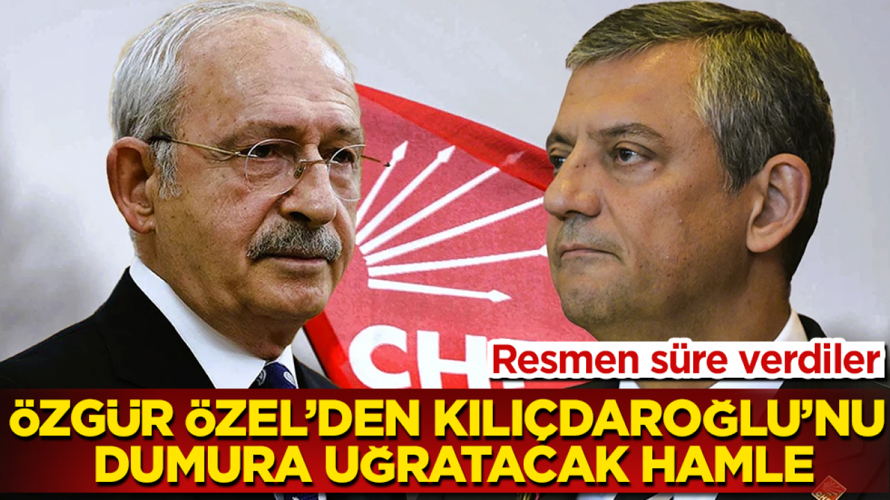 Özgür Özel’den Kılıçdaroğlu’nu dumura uğratacak hamle! Resmen süre verdiler