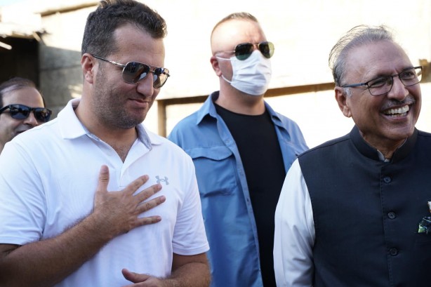 Foto - Pakistan Cumhurbaşkanı Kuruluş Osman'ın setini ziyaret etti