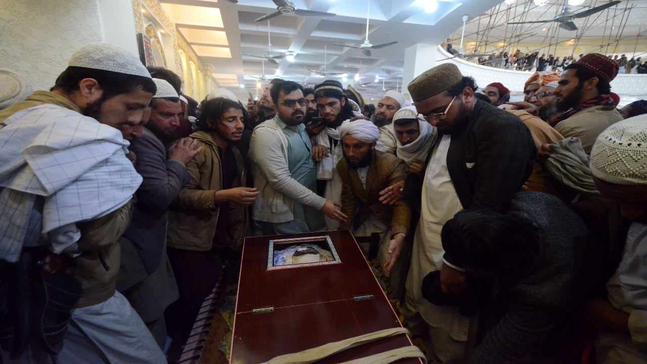 Foto - Pakistan'da on binleri sokağa döken cenaze töreni