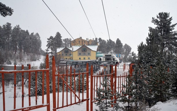 Foto - Palandöken ile Cıbıltepe kayak merkezleri beyaza büründü