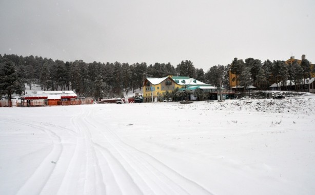 Foto - Palandöken ile Cıbıltepe kayak merkezleri beyaza büründü