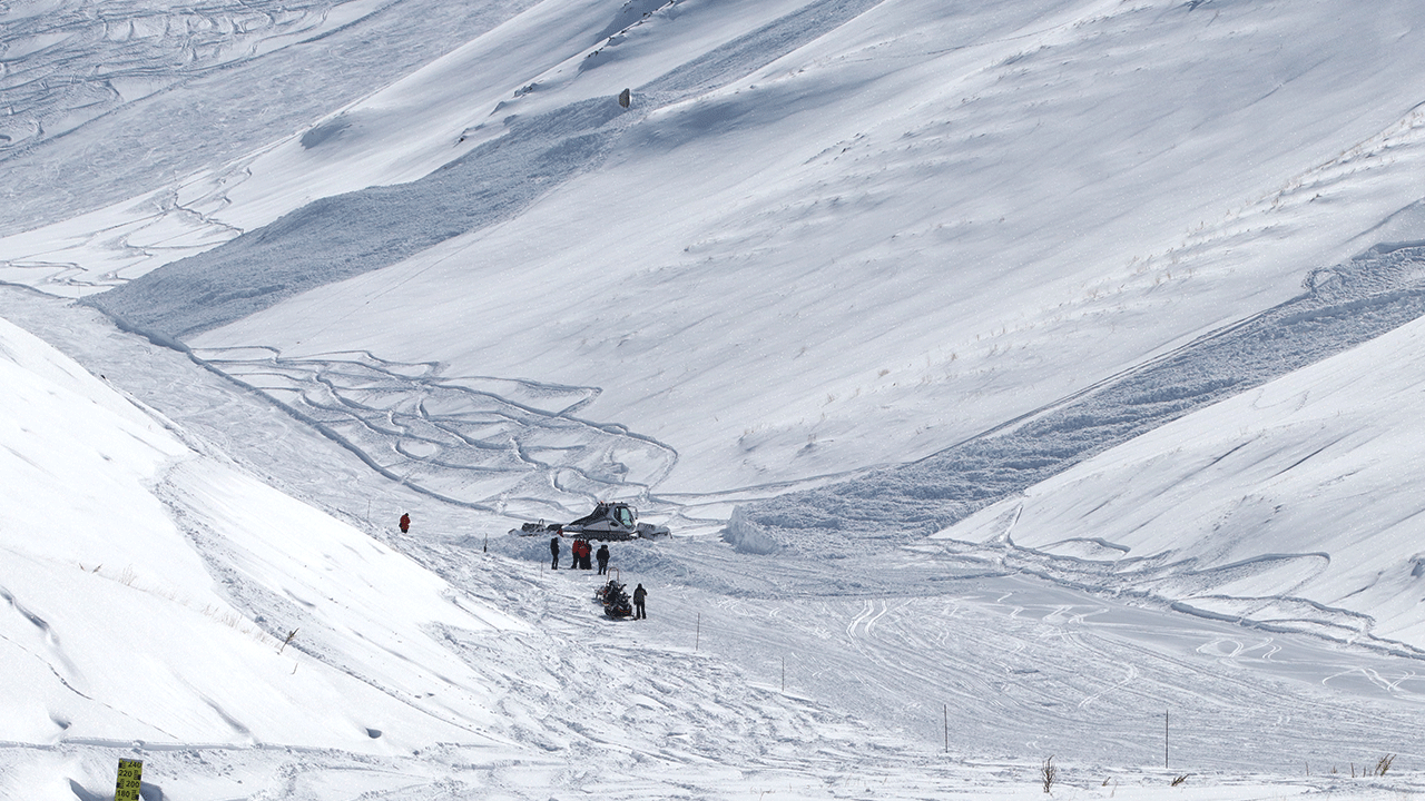Foto - Palandöken’e çığ düştü!