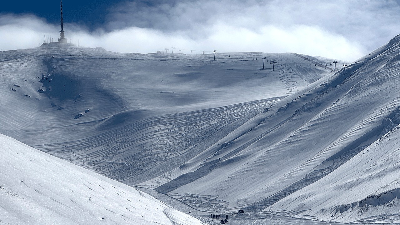 Foto - Palandöken’e çığ düştü!