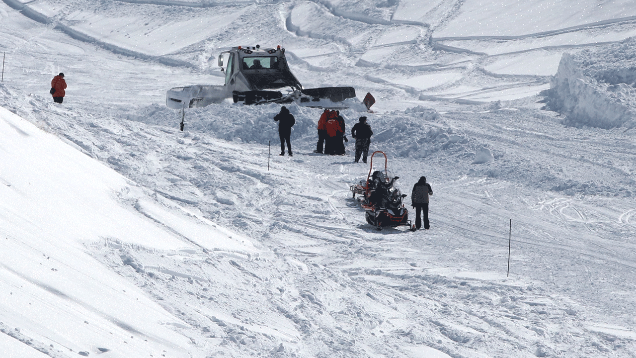 Foto - Palandöken’e çığ düştü!