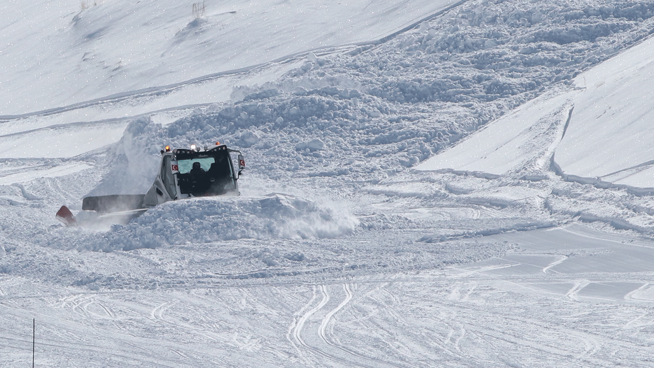 Foto - Palandöken’e çığ düştü!