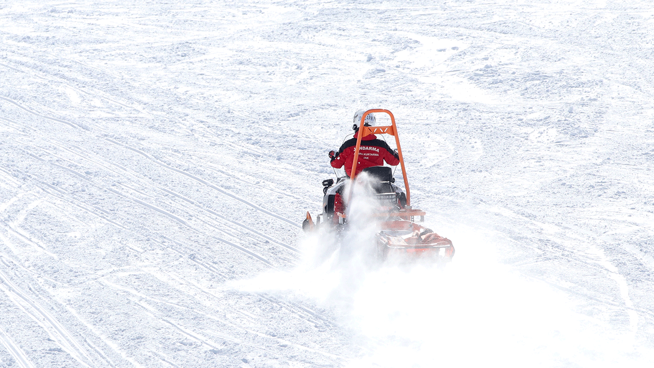 Foto - Palandöken’e çığ düştü!