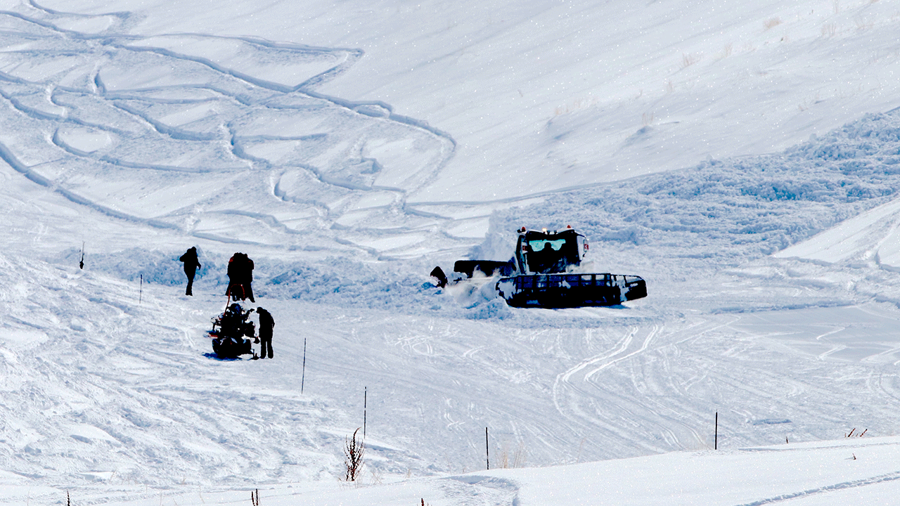 Foto - Palandöken’e çığ düştü!
