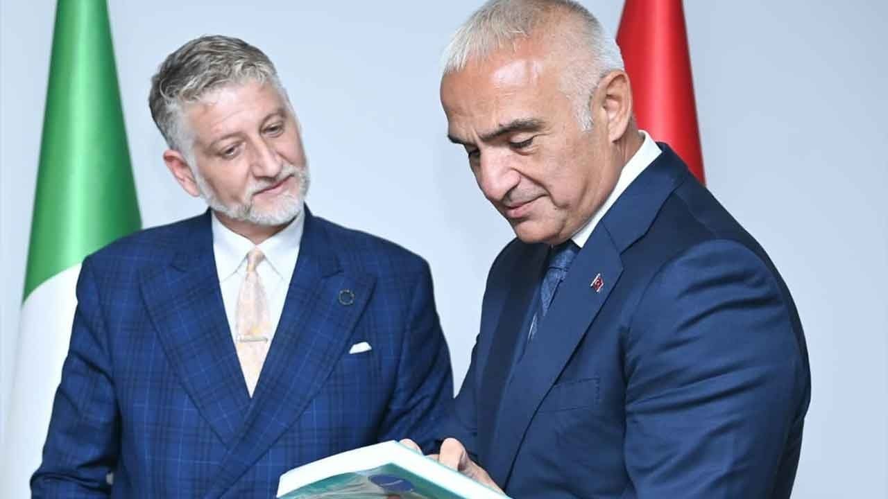 Foto - Pamukkale’de tarihi buluşma! Türkiye ve İtalya kültürel miras için el ele verdi!