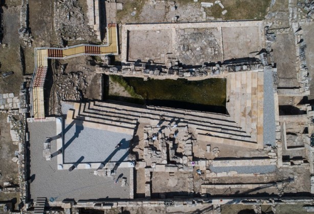 Foto - Pamukkale'deki "cehennem kapısı" ziyarete açılıyor