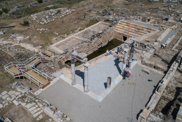 Foto - Pamukkale'deki "cehennem kapısı" ziyarete açılıyor