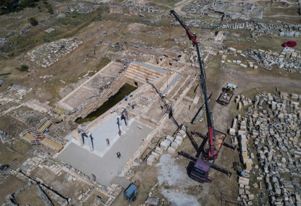 Foto - Pamukkale'deki "cehennem kapısı" ziyarete açılıyor
