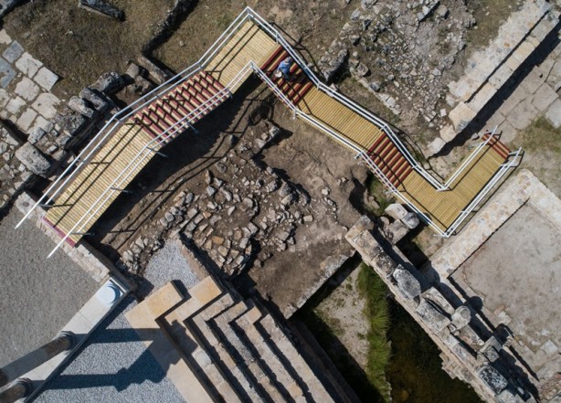 Foto - Pamukkale'deki "cehennem kapısı" ziyarete açılıyor